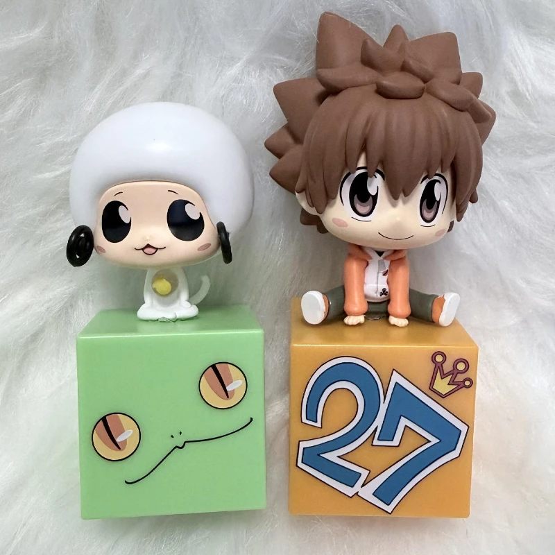 

Mlwm Katekyo Hitman Reborn Series Blind Box Anime Periphera Mini Figures Doll Cute Desktop Model Ornaments Mystery Pendants Gift