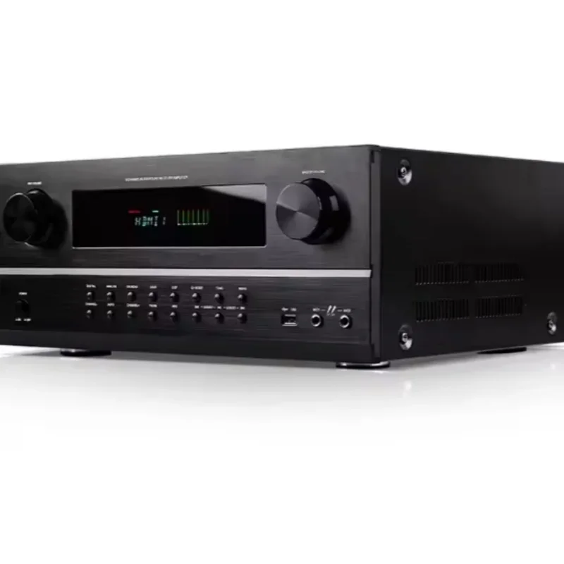 HyperSound High Power HD Home Theater 5.1CH Amplifier AV Receiver Supports RAW Decoding BT USB AUX 220V AM FM