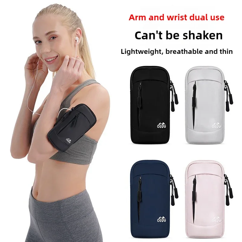 

Sports Phone Armband for Iphone Outdoor Running Phone Arm Bag for Huawei 6.8 Inch Phone Unisex Wrist Bag Waterproof