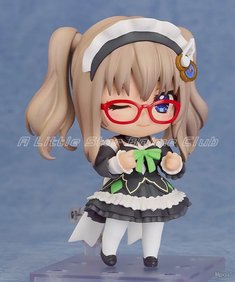 Фигурка GSC Nendoron 2868 9-nine- Ruler's Crown Kujyou Miyako в костюме горничной, аниме-фигурка, игрушка