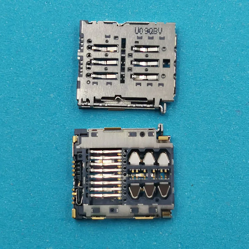 2Pcs Reader Sim Card Socket For Samsung Galaxy S20FE S20 FE 5G