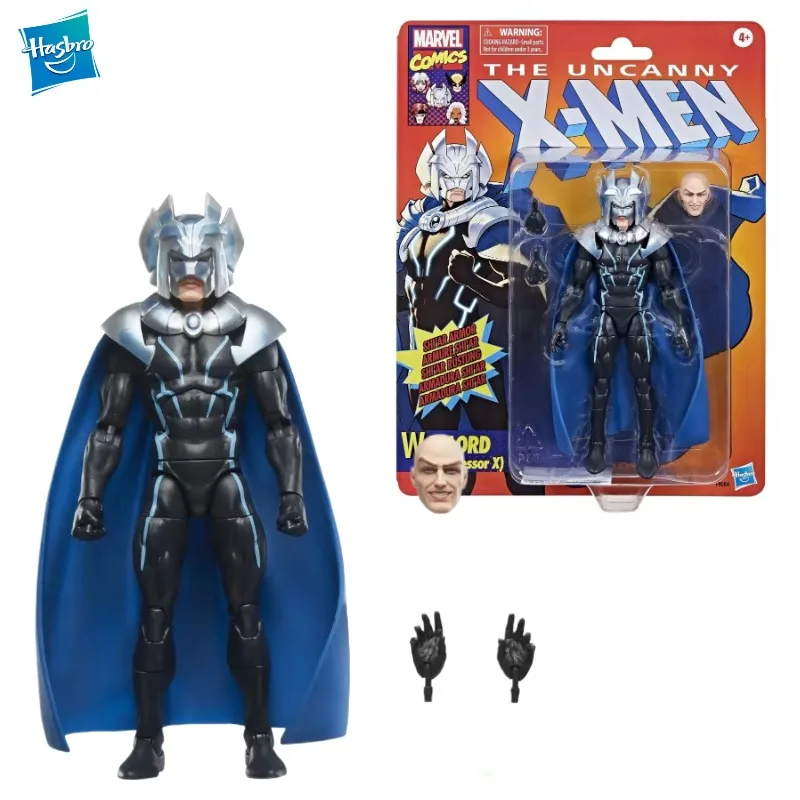 

Новая оригинальная 6-дюймовая экшн-кукла Hasbro Marvel Legends Retro Card Warlord Professor X
