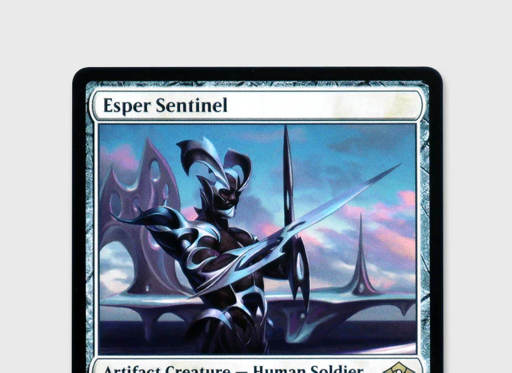Esper Sentinel (MH2) TCG بطاقات الوكيل السحرية لعبة جودة الوكيل لوحة تجميع اللعب بطاقات التداول الوكيل