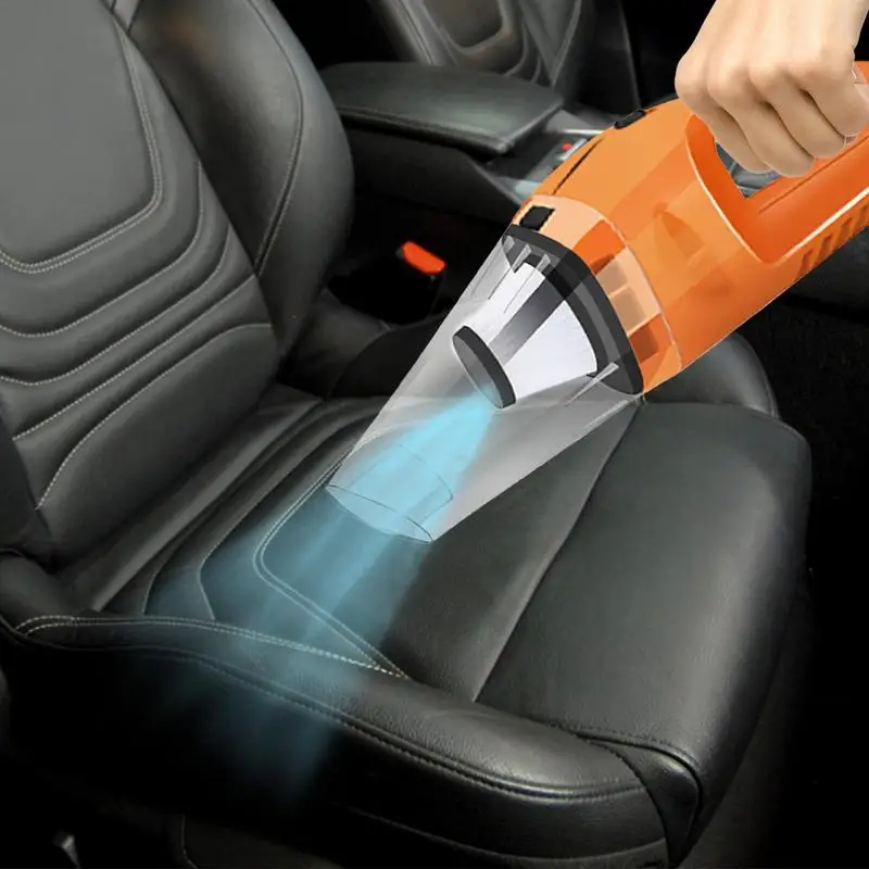 120W Wireless Car Vacuum Cleaner Wireless Rechargeable Wet And Dry Car Black Blue Car Home Dual-use Suction Large Hand-held