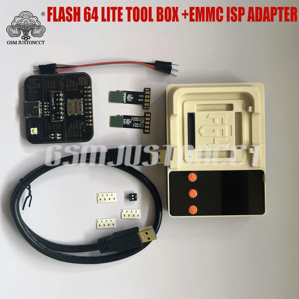 F64 EMMC ISP Flash64 Is One of the Fastest NAND Programmers