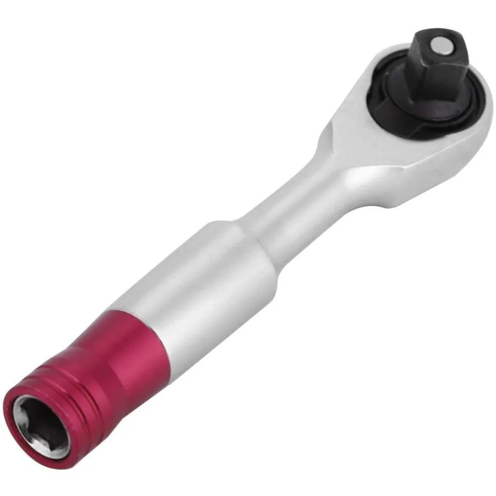 Klucz nasadowy z grzechotką Fydun Mini 1/4 cala, 72 zęby, narzędzie naprawcze do pojazdów, zestaw kluczy nasadowych (85 mm)