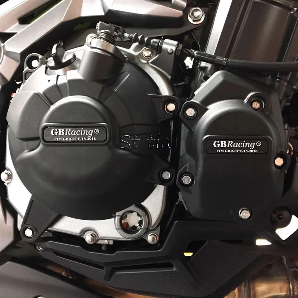 Z900 غطاء محرك الدراجات النارية حافظة حماية لكاواساكي Z900 2017-2023 Z900SE 2023 أغطية المحرك حماة