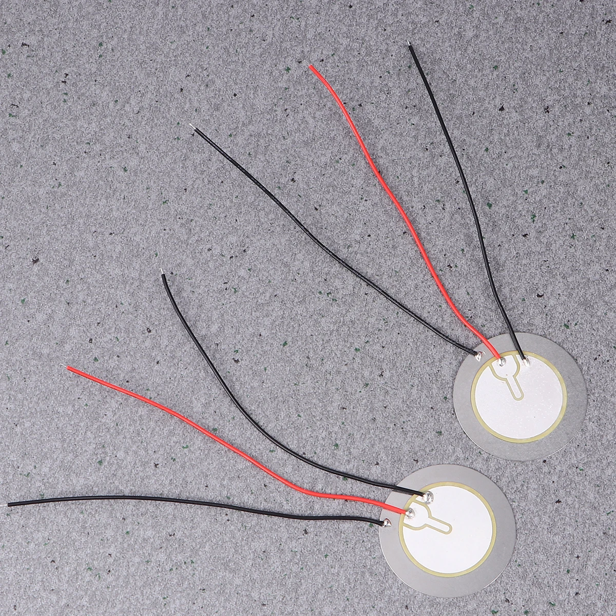 

10PCS Three-pole Self-excited 35mmGL Piezo Disc Diaphragm Elements Steel Sheet Piezoelectric Ceramic Chip with Lea