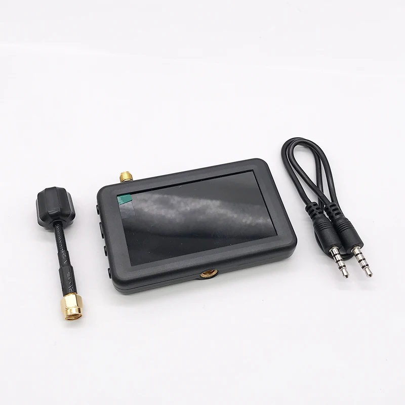 مايكرو 5.8G 40CH 3 بوصة LCD 480x320 السيارات البحث FPV رصد البناء في البطارية ل RC مولتيكوبتر FPV الطائرة بدون طيار جزء