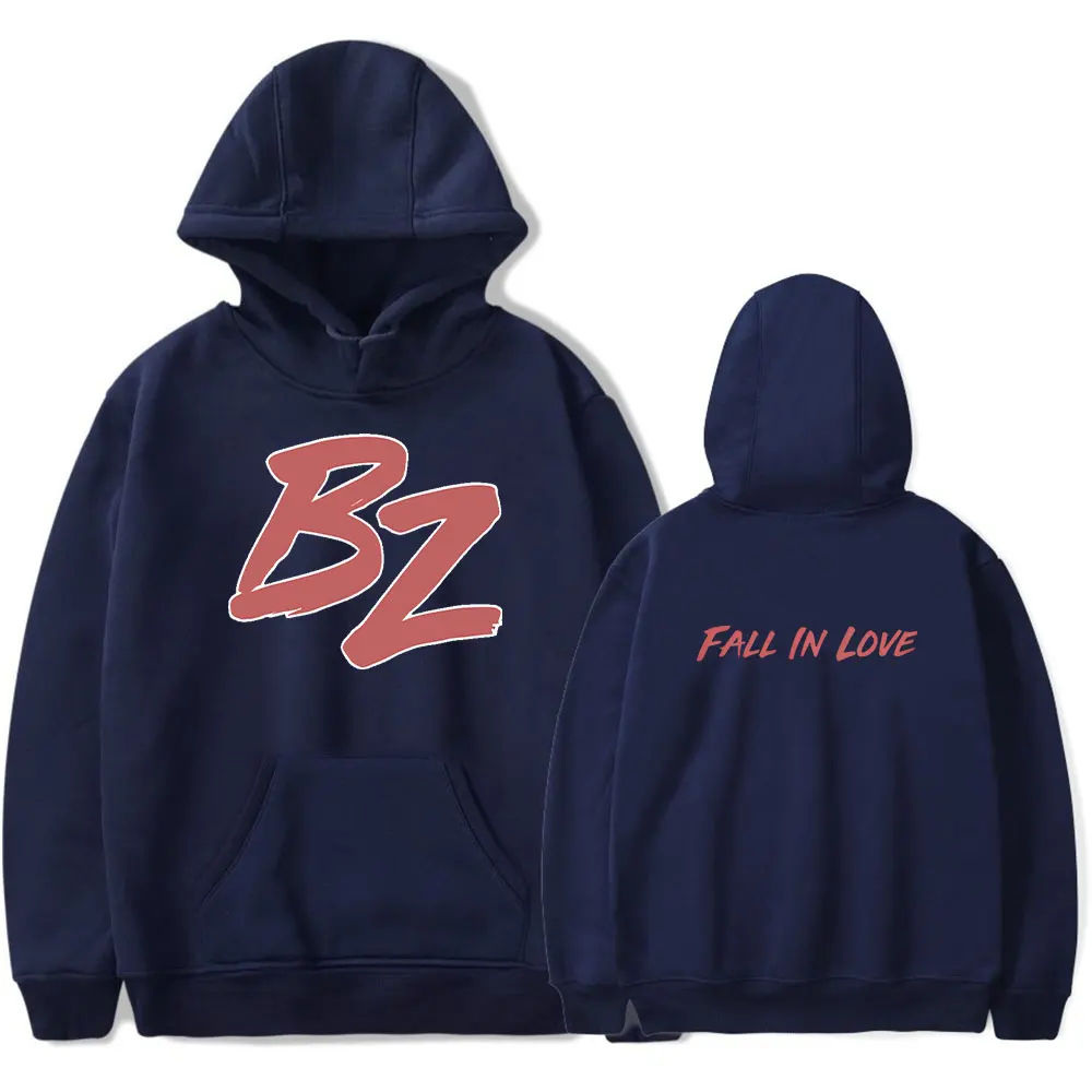 

bailey zimmerman fall in love merch hooded for men drawstring hoodies sweatshirt music fans Hip Hop pullover