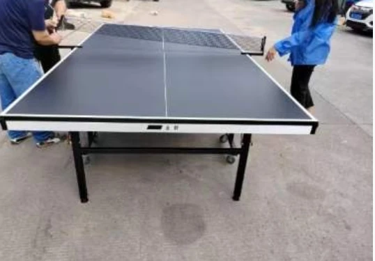 Full Size Outdoor Ping Pong Tafel Verplaatsbare Indoor Opvouwbare Tafeltennistafel