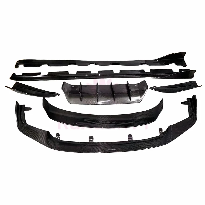 For IIS200t IS 250 IS300 F carbon fiber front bumper edge side skirt rear diffuser side skirt rear spoiler body kitcustom