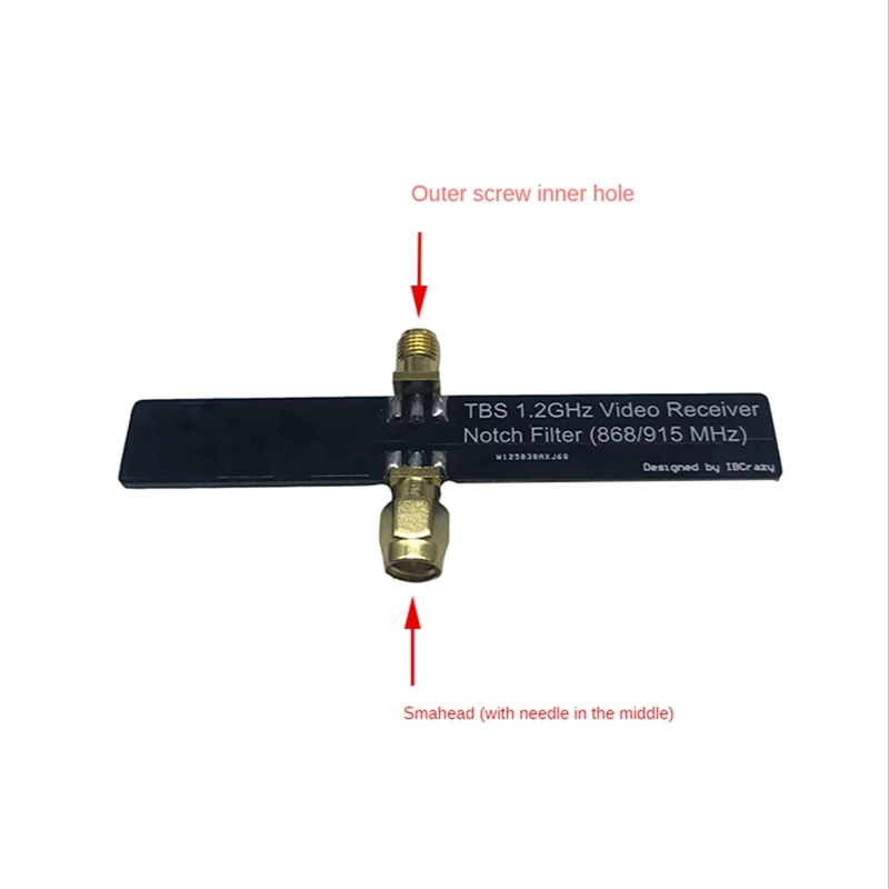 Filtro (868/915 Mhz) Tbs 1.2Ghz Notch Fpv 1.3G trasmissione immagine Vrx Notch Filter