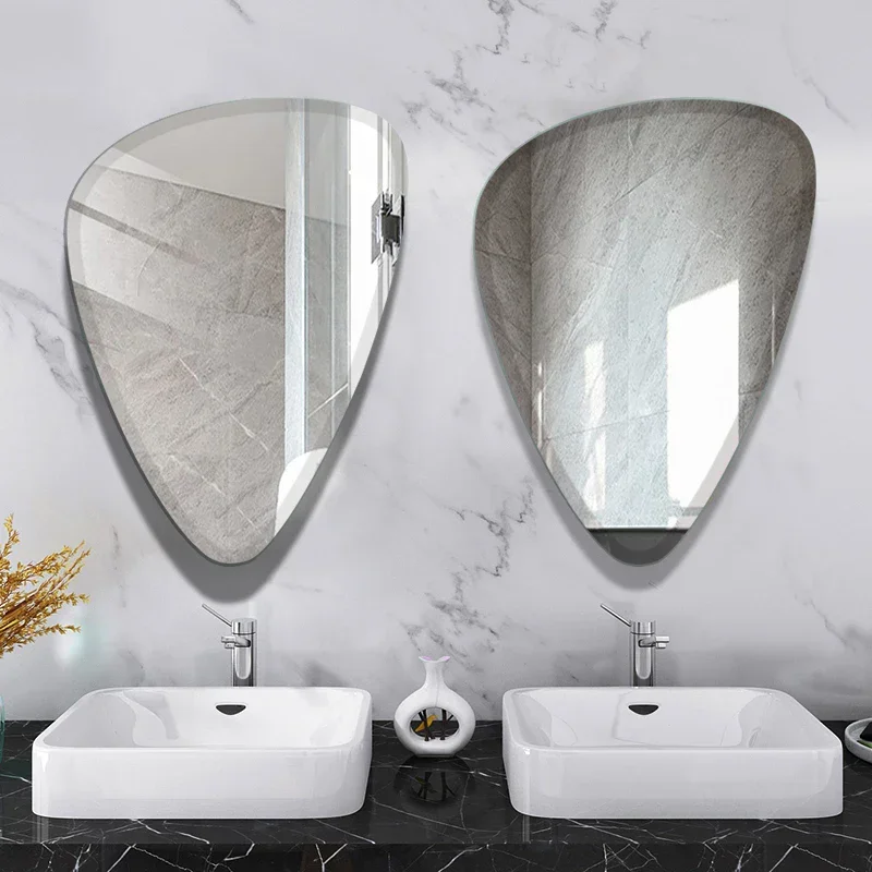 Funky Irregular Mirrors Handicraft Nordic Bathroom Garden Apartment Living Room Mirrors Replica Modern Specchio Decoracao Quarto