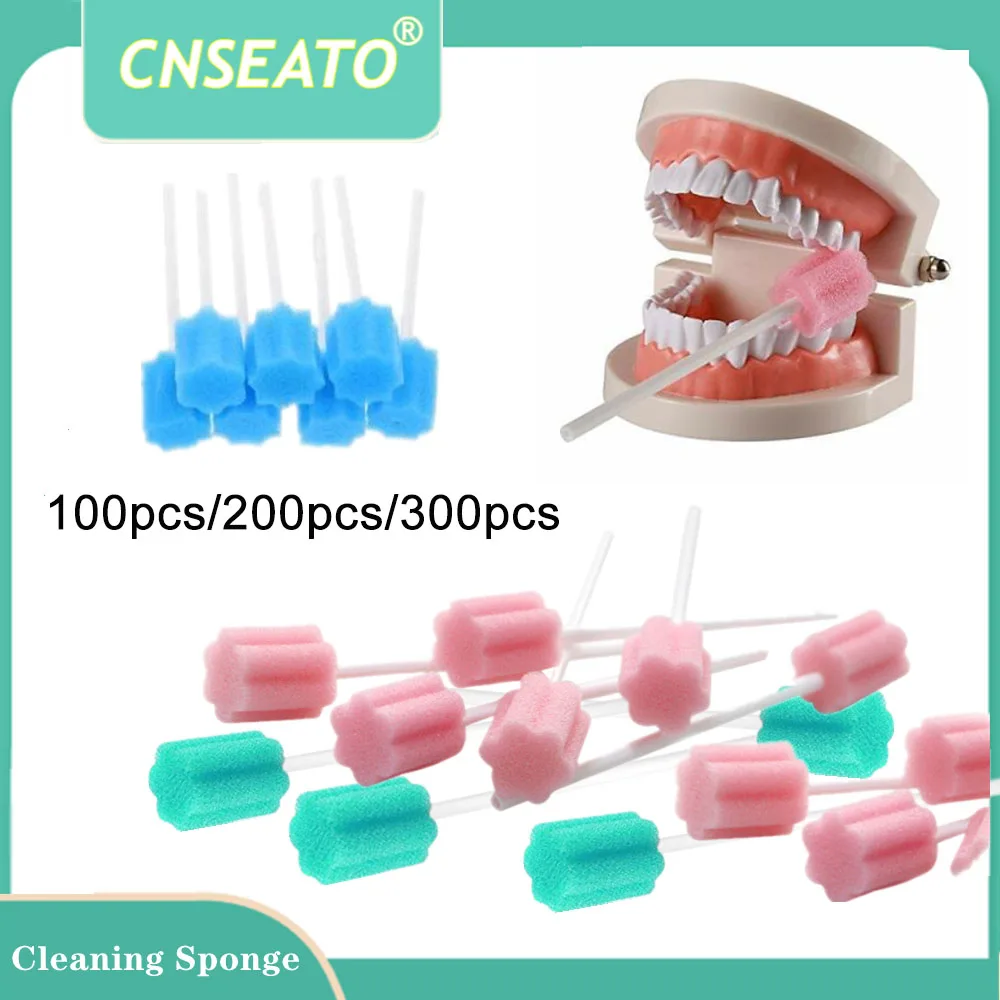 

Oral Cleaning Swab Sponge Stick Mouth Tooth Foam Sputum Cleaner Medical Use Care Disposable Tool Swabsticks Micro Brush