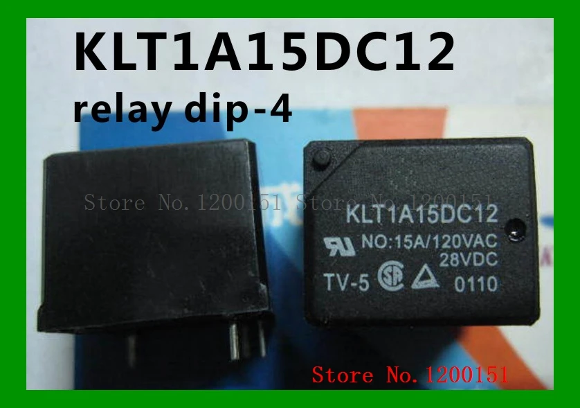 KLT1A15DC12 relay dip-4