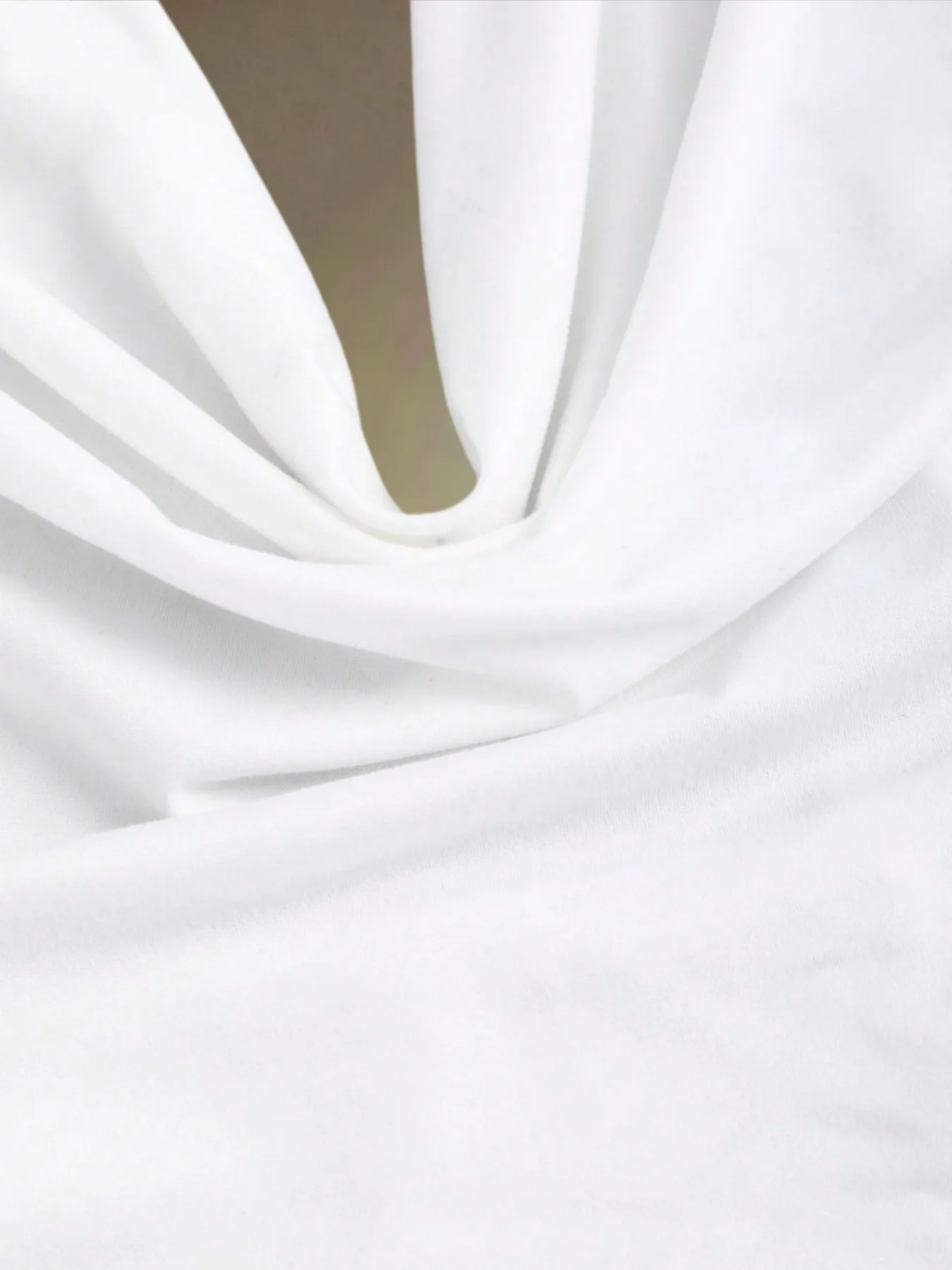 Damen-Body mit Neckholder-Ausschnitt, ärmellos, drapiert, hoch geschnitten, figurbetont, Y2K, sexy, für Urlaub, Party, Freizeit, Basic, einteiliges Oberteil – Detail 4