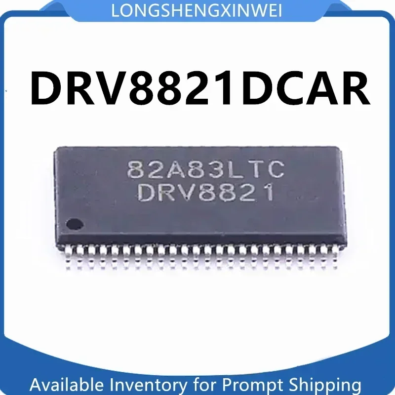 1PCS New DRV8821DCAR Screen Printing DRV8821 HTSSOP-48 Original SMD Power Management Chip