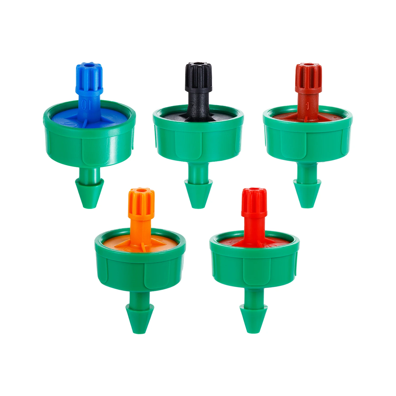 2/4/8/12/16L Pressure Compensating Dripper Garden Greenhouse Orchard Drip Irrigation System Sprinkler Drip Stabilizers 50Pcs