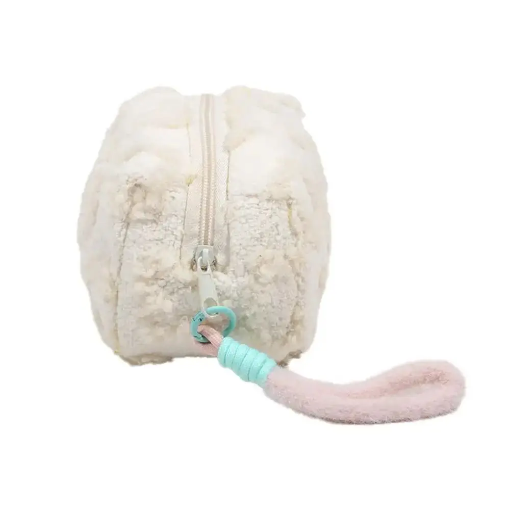 مادة لينة حقيبة ماكياج أفخم مقبض تصميم وظيفة التخزين السفر حقيبة مستحضرات التجميل مخلب نمط الحب طباعة مقلمة