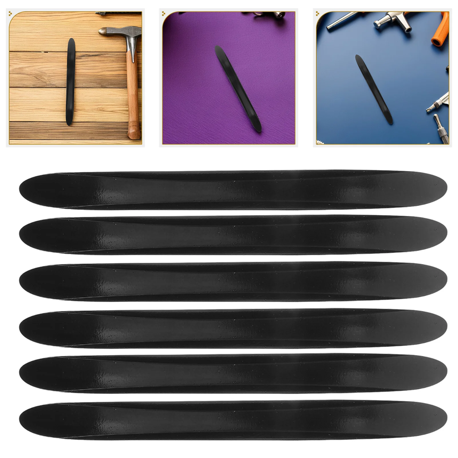 

6Pcs Transparent Car Door Edge Protector Self-Adhesive Anti-Collision Strip Guards Vehicle Doors from Scratches and Bumps