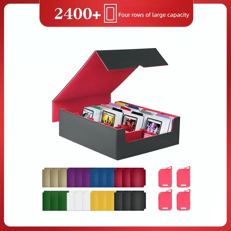

Four Rows Cassette Mtg Tcg Card Dedicated Solution For Card Protection Ideal 2100+pcs Card Collection Hot Selling And Launched