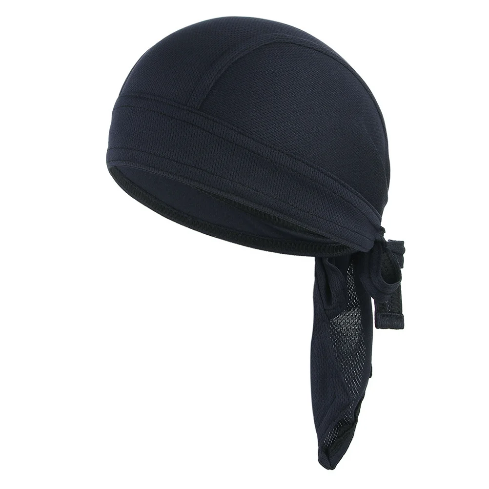 

6pcs Breathable Quick-Drying Sports Hat Outdoor Riding Cap Sun Protector For Cycling Beach Fishing Vacation Navy Blue Black Grey
