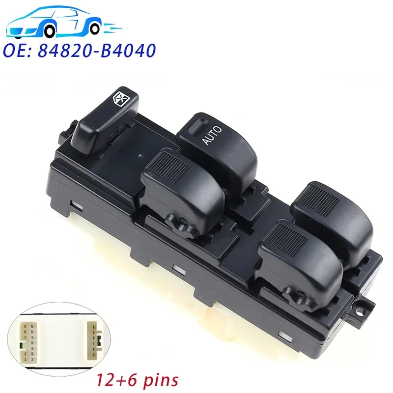 Fit for Toyota Sparky Cami Mazda Sirion Terios right hand drive window switch lifter regulator button 84820-b4040 84813-97401