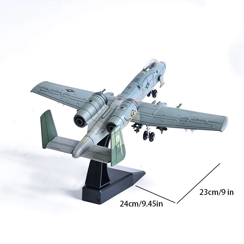 1:72 US New A-10 Thunderbolt II Support Attack Aircraft Model Creative Military Series Building Blocks Toys For Boys Xmas Gifts
