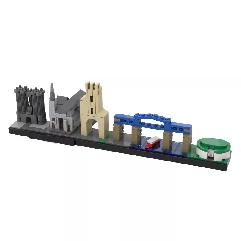 Bricklink Deutschland Ruhr Industrial Base City Skyline Haus Architektur Street View Sets Hamburg Hagen Hamm Bausteine Spielzeug 4