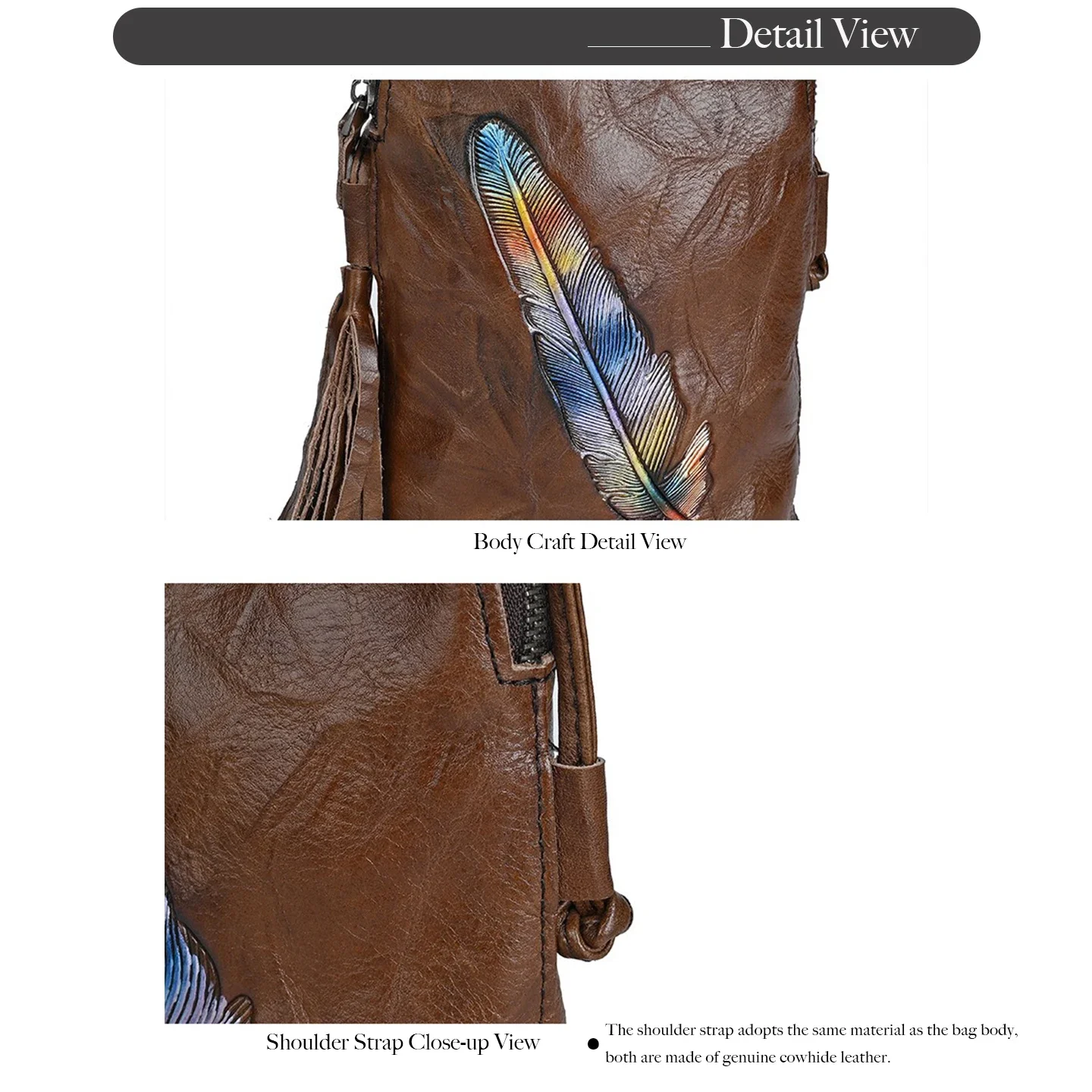 Women Mini Genuine Cowhide Crossbody Shoulder Bag High End Original Designer Small Purse Daily Bag For Phone Lipstick Keys Bags view 6
