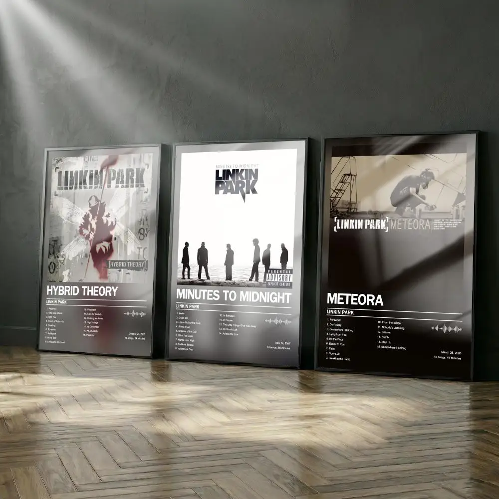L-Linkin P-Parks Poster Album Set Modern Cover Wall Art For Room Canvas Painting Print Art Home Wall Decor Picture Gift
