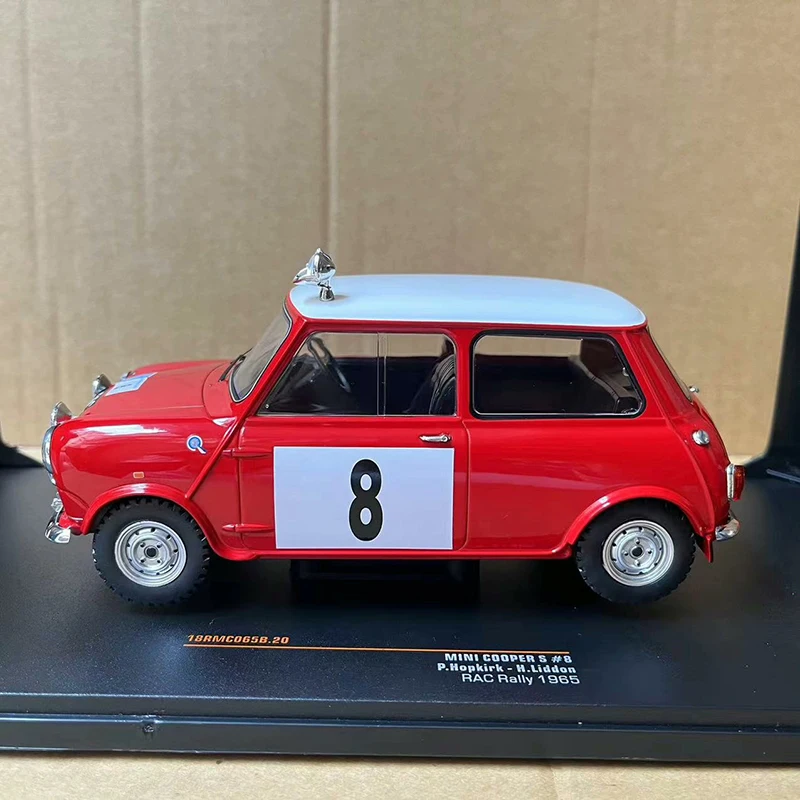 IXO 1:18 Scale COOPER S 1964 MINI Simulation Alloy Car Model Diecast Toy Collectible Gifts Ornaments