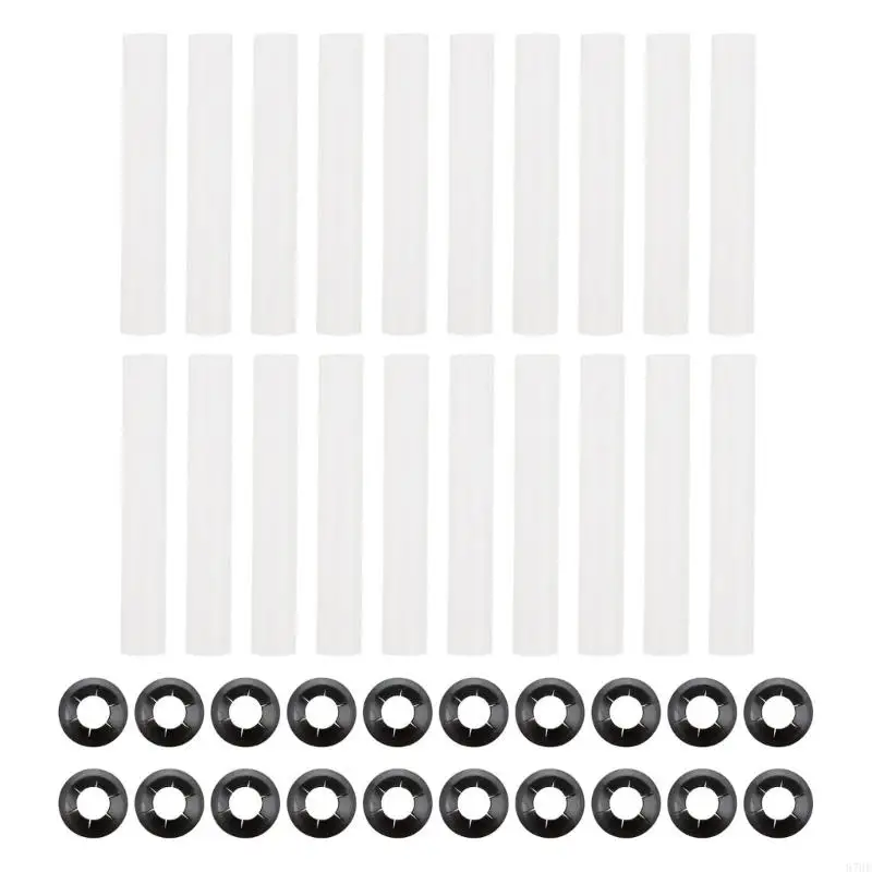 

87HE 20pcs Garage Door Rollers Roller для усиления контроля шума стабильности