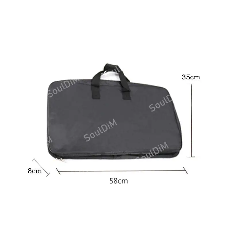 Portable Folding Guitar Stand Bag Waterproof Oxford Aluminum Tripod Music Stand Holder Case Performance Stand Carrying Bags