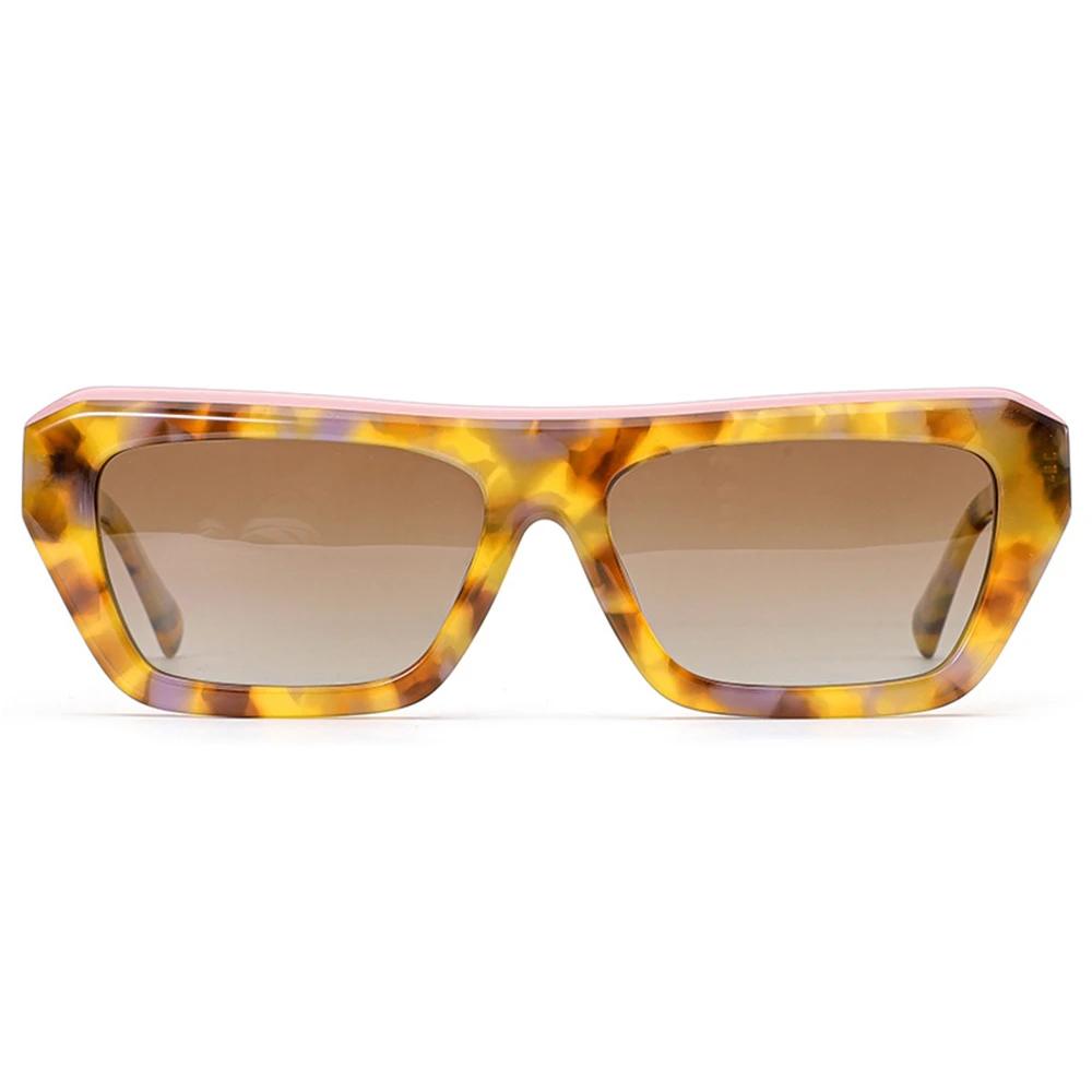 ShinyCo Marca de luxo nicho exclusivo, legal e elegante, anti luz azul, estilo rua, óculos de sol