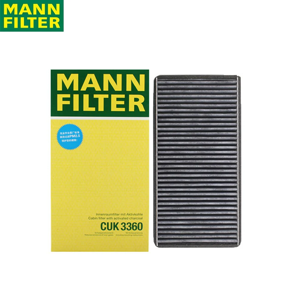 

MANN FILTER CUK 3360 Activated Carbon Air Filter For PORSCHE Boxster Cayman Low Wind Resistance Top Permeability 997.571.219.02