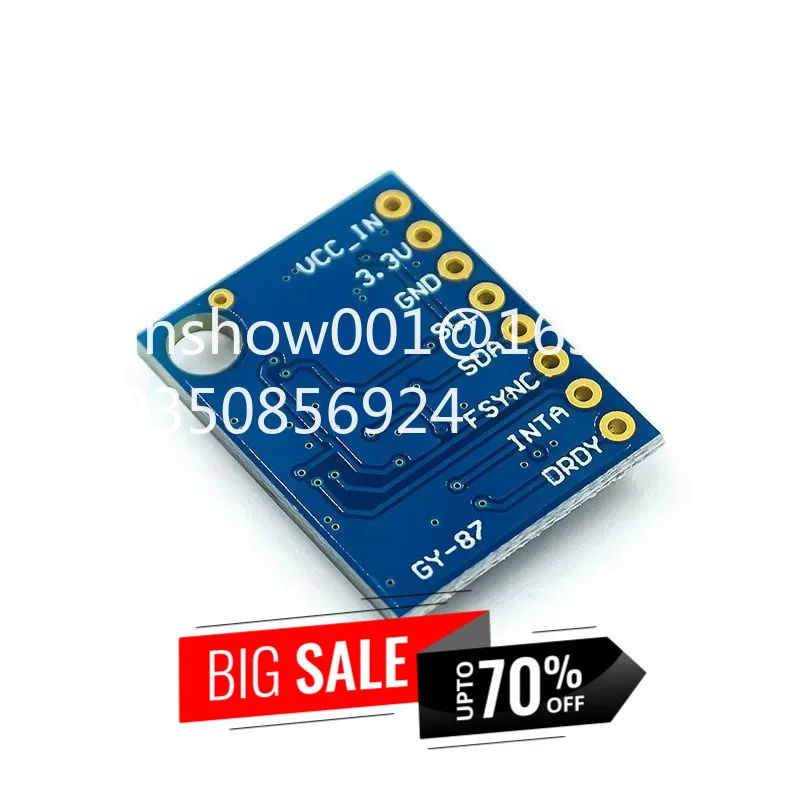 Трехосный гироскоп GY-87 10DOF – обзор и цена Mpu6050