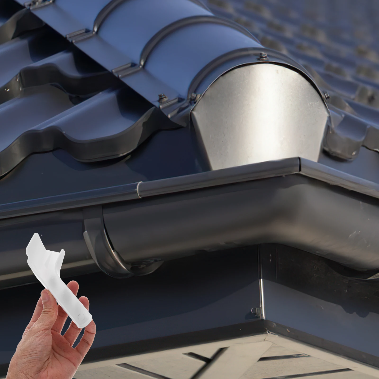 

4pcs Spouts Roof Rainwater Drainage Durable Long Lasting Easy Install No Tools Stylish Design Compatible With Rv Roofs Buildings