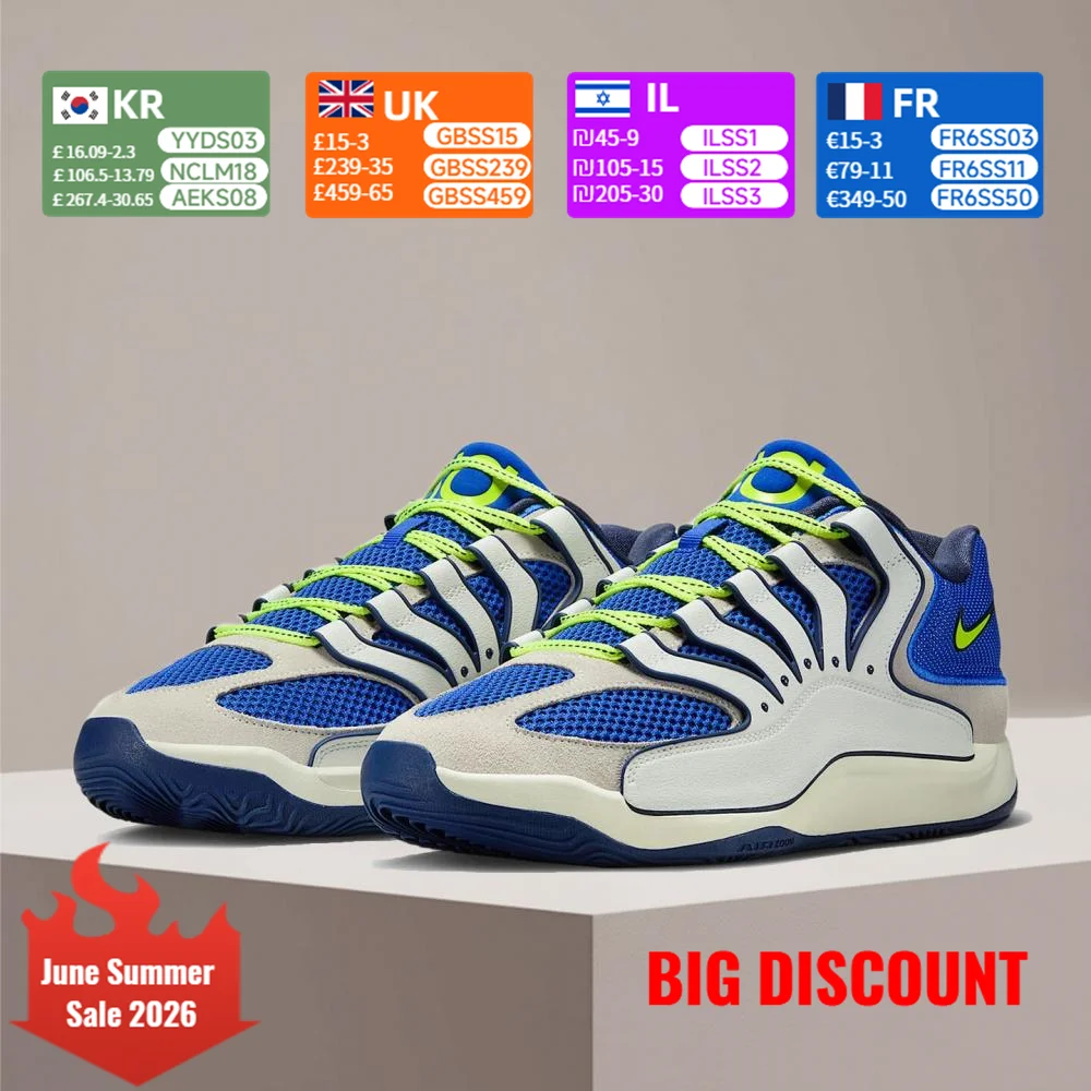 

Nike KD18 EP Athletic Anti-Slip Durable Cushioning Classic Fashion Basketball Shoes HV1991-400