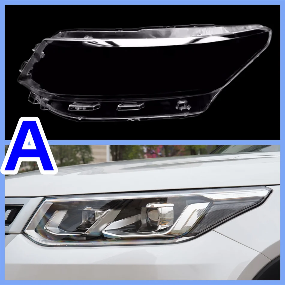 

Для ChangAn CS95 2016-2021 автомобильные аксессуары, прозрачный материал ПК, крышка корпуса передней фары