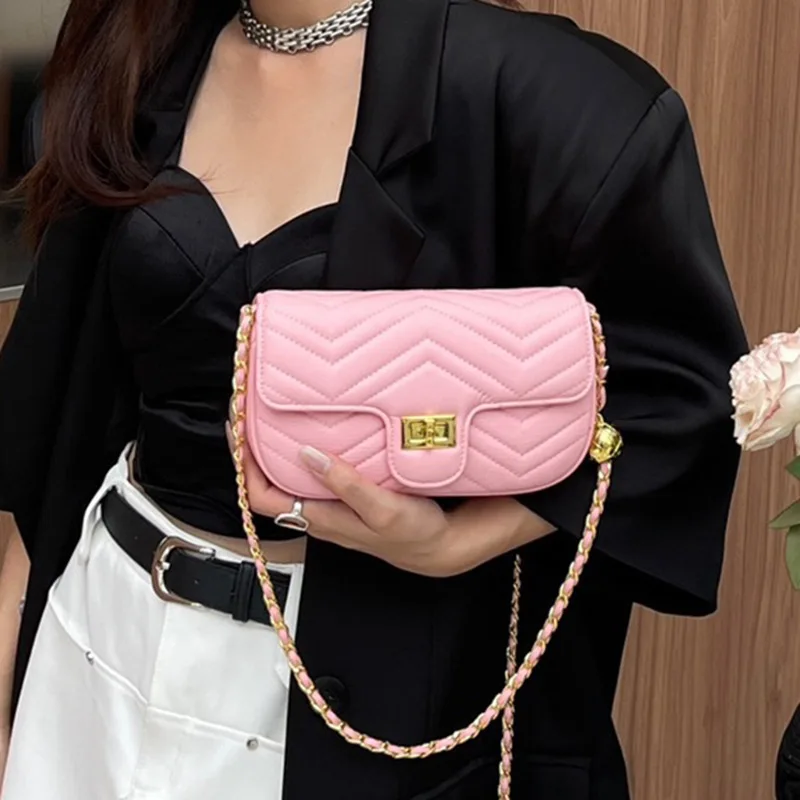 

Elegant Women's Shoulder Bag Leather Luxury Brand Famous Designer Popular Classic Fashionable Messenger Bag