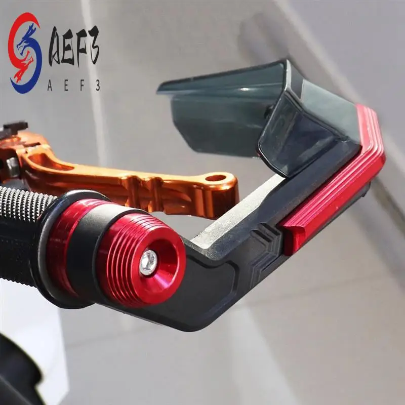 

AEF3-Ox Horn Windshield Handguard Electric Bike Handlebar Protection Windshield Electric Motorcycle Universal Parts