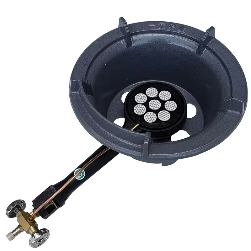 Big Flame Gas Liquefied Stove, Lpg Propane Butane Single Stove, Commercial Hotel Restaurant Cooktop Cooker 30kw