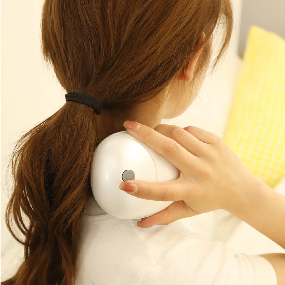 

Relieve Stress,Electric Massager,4 Massage Heads,Can Massage The Head, Neck, Arms, and Waist,Compact and Convenient To Carry