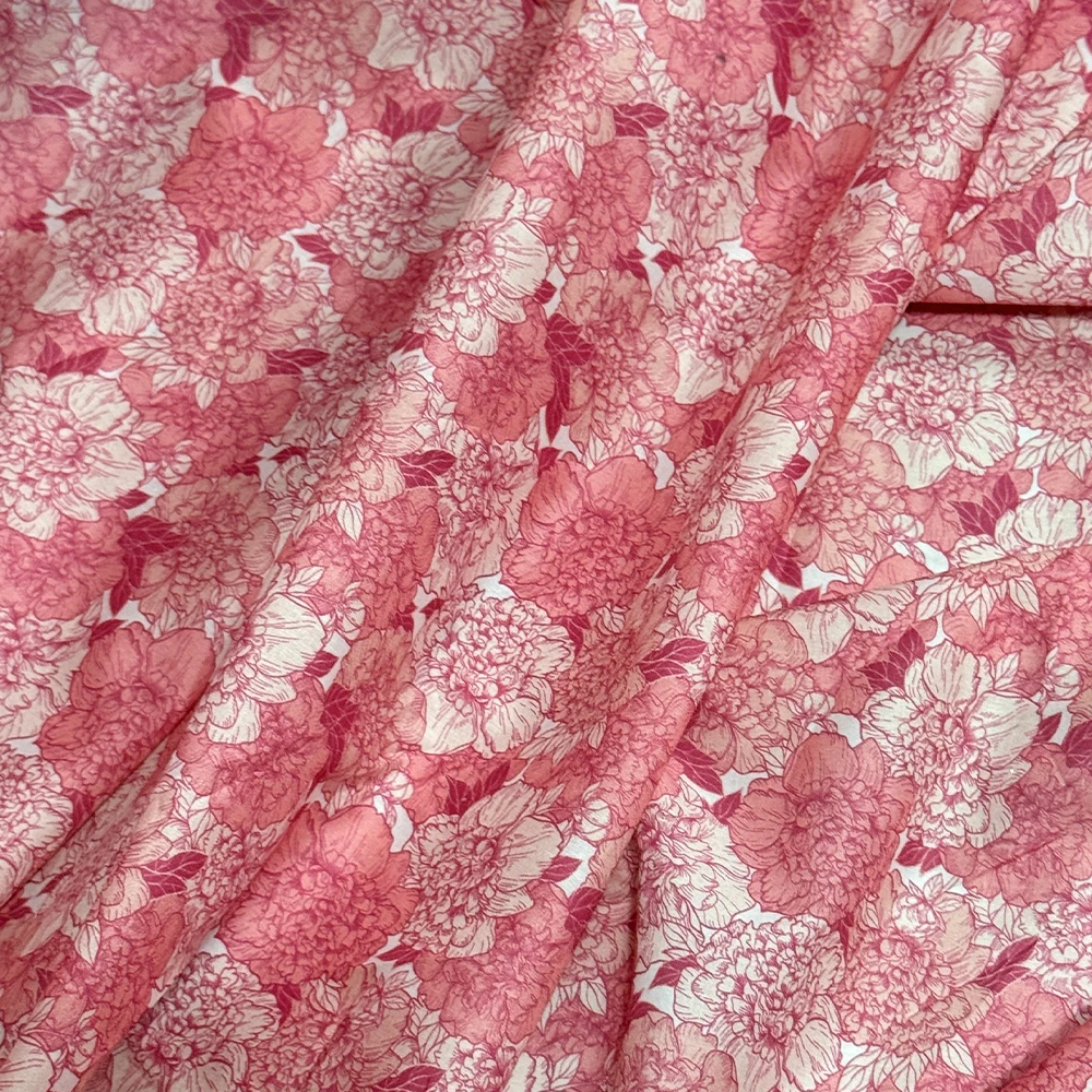 

Cotton Fabric，Liberty Tana Lawn Printed Handmade DIY Sewing Long-Staple Cotton for Clothing Dresses Designer Cloth