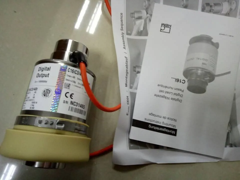 

2025 hot sale HBM C16AC3 20T 30T 50T 100T Reactor analog signal load cell weighing scale sensor