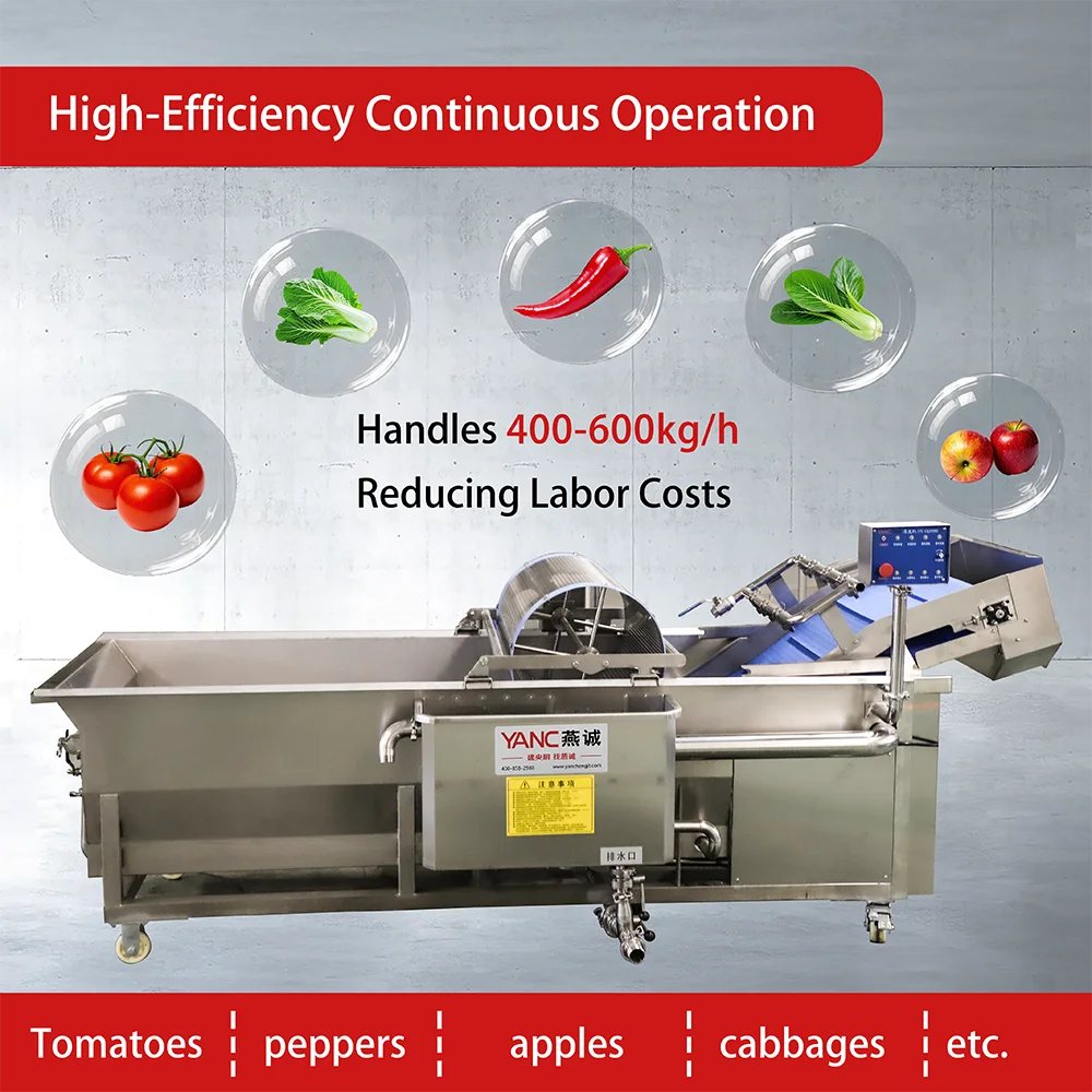 Vortex Vibrating Cleaning Machine Vortex Vibration Vegetable Washing Machine Suitable for Large Restaurants Etc