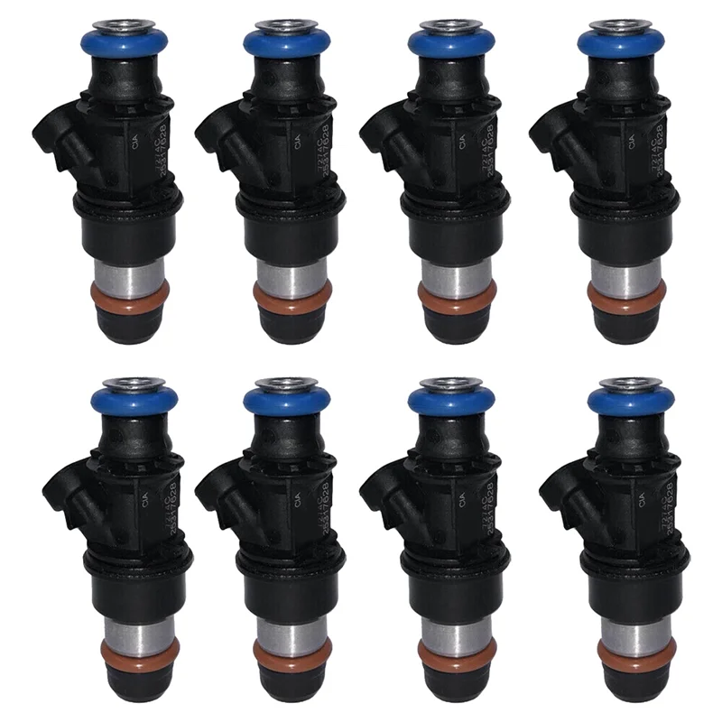 8Pcs Fuel Injectors for 01-06 Chevrolet 4.8 5.3 6.0 8.1L V8 Engine 25348180 / 17113739 / 25176061