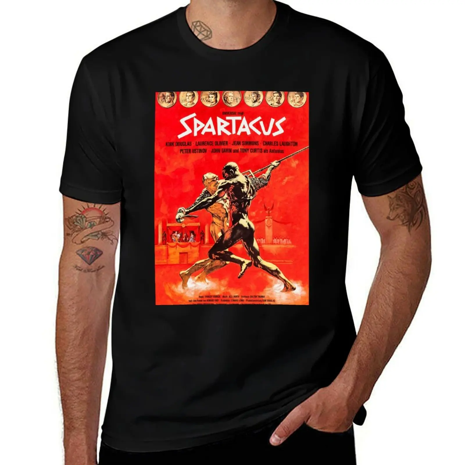 

Spartacus vintage T-Shirt funny t shirts dark humor man t shirts for men casual man t shirt graphic T-shirt